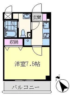 コートエスト【2階】の間取り