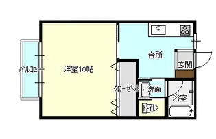 ガーデンハウス【1階】の間取り