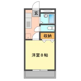 ニューオータシ【3階】の間取り