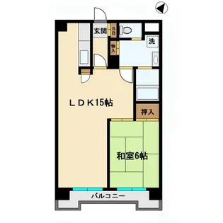 第3小高ビル【2階】の間取り