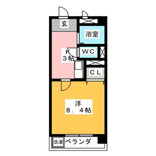 セレクト I【4階】の間取り