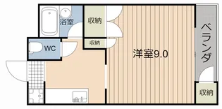 クリーンリブかすが【2階】の間取り
