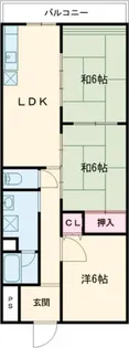 プレアール白水【3階】の間取り