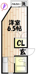 東京都中野区大和町1【マンション】の間取り