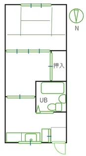 第一布橋荘【1階】の間取り