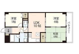 第2サンヨウビル【4階】の間取り