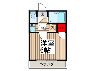 ノ-スビレッジII【3階】の間取り