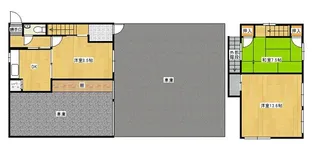 兵庫県加古川市平荘町池尻【一戸建】の間取り