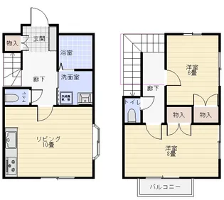 群馬県前橋市粕川町込皆戸【一戸建】の間取り