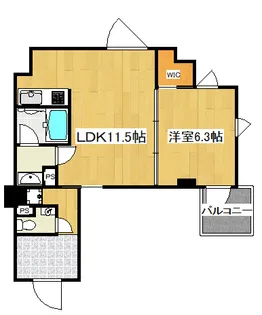 ルミアージュ登戸【7階】の間取り