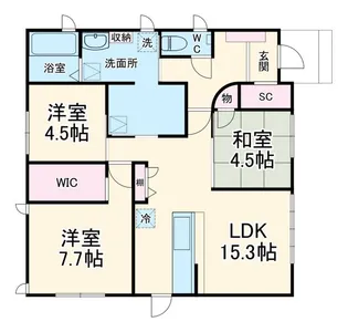 神奈川県川崎市宮前区菅生3【一戸建】の間取り