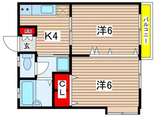 フォレストピアM&A【2階】の間取り