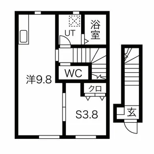MONCIEL(モンシエル)【2階】の間取り