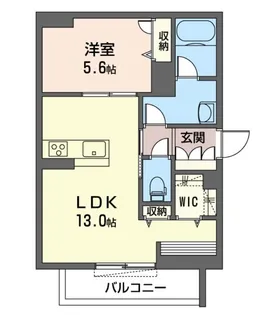グランレーヴ大宮【3階】の間取り