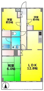 東京都小金井市緑町4【マンション】の間取り