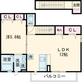 ロイヤルコート【2階】の間取り