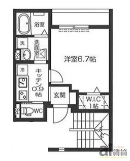 埼玉県川越市松江町2【アパート】の間取り