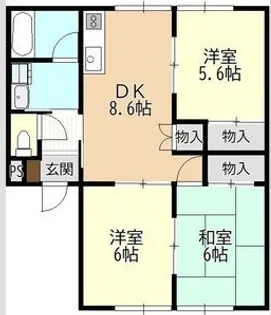 ピアー横手【1階】の間取り