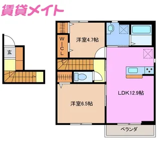 Grundy【2階】の間取り