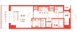 エムゼックルネス横須賀中央【7階】の間取り