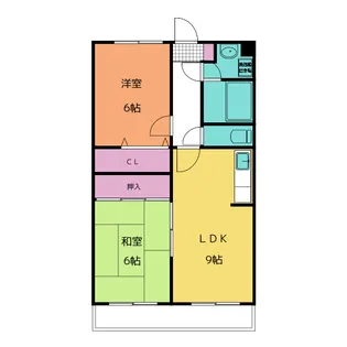 アネックス・ヤマイチII【2階】の間取り
