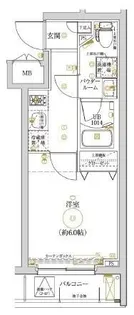 神奈川県横浜市中区麦田町2【マンション】の間取り