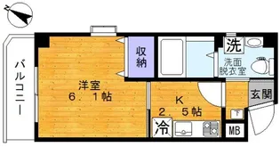 メゾン・クラッソ【2階】の間取り