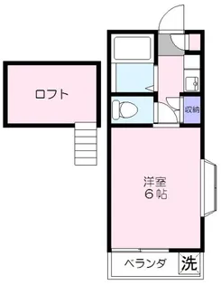 第3シャンポールフジ【1階】の間取り