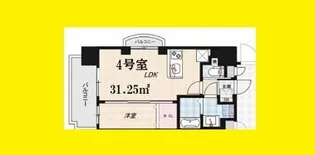 Luxe東三国+【5階】の間取り