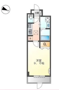 サニーコート香ヶ丘【1階】の間取り
