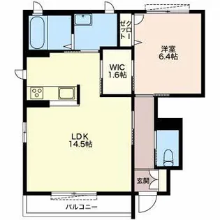 パールハウスC【1階】の間取り