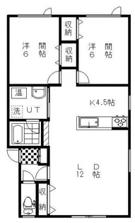ルラーシュII【2階】の間取り