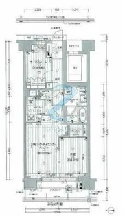 東京都江戸川区西葛西2【マンション】の間取り