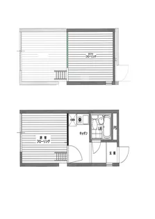 1Rの間取り画像