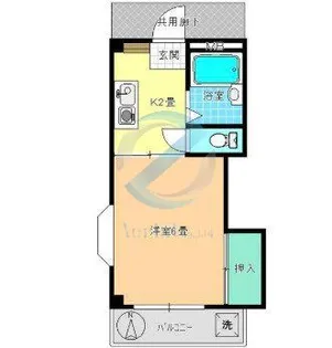 東京都江戸川区東葛西1【マンション】の間取り