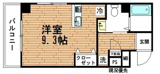 東京都台東区柳橋2【マンション】の間取り