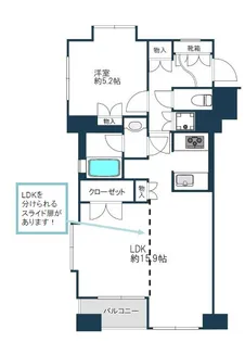 ジェイパーク武蔵小山弐番館【4階】の間取り