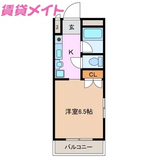 サンライフ高浜【1階】の間取り