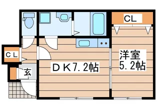 ライジングスターA【1階】の間取り