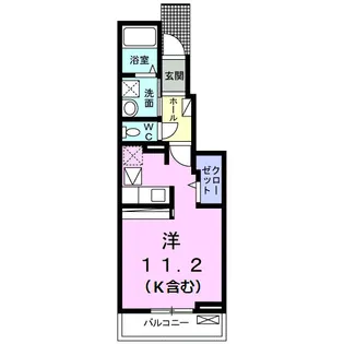 Fiore uno【1階】の間取り