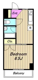 清新三興ハイツ【2階】の間取り