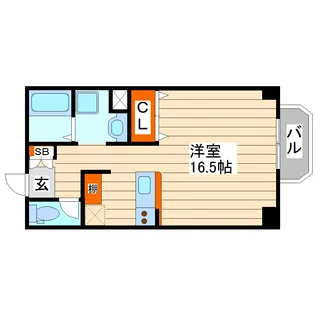 サンフェリーチェ・17【7階】の間取り