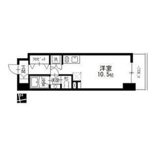 愛知県名古屋市東区泉3【マンション】の間取り