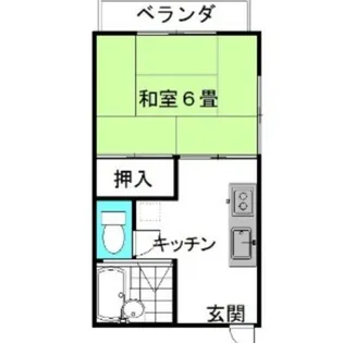 パークハウス・深芝【2階】の間取り