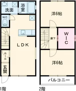 カーサ・ウェイルBの間取り