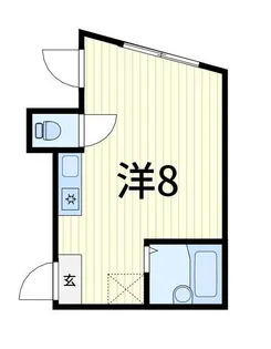 イルビラージュ金町【1階】の間取り