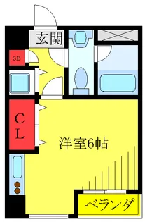 東京都北区東十条3【マンション】の間取り