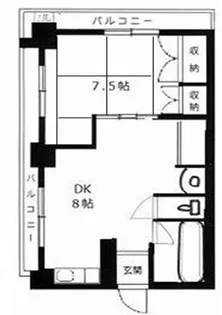 幸田ビル【2階】の間取り