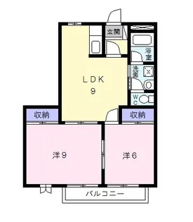 セピアガーデン II【2階】の間取り
