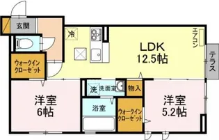 ヴィーナスコート【3階】の間取り